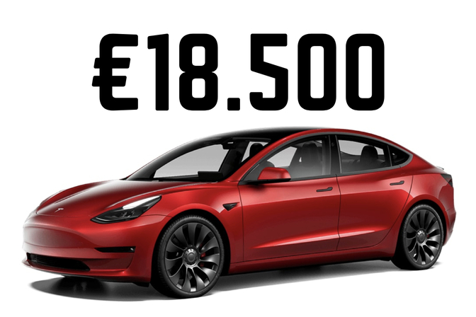 Tesla Model 3 prijs amerika