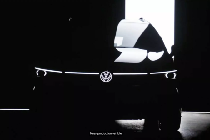 Volkswagen Golf facelift teaser 2023