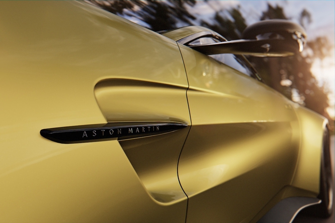 Aston Martin Vantage teaser 2024