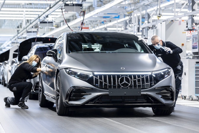 Mercedes-EQ naamgeving 2024