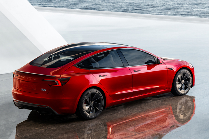 Tesla Model 3 Performance EU vs US 2024