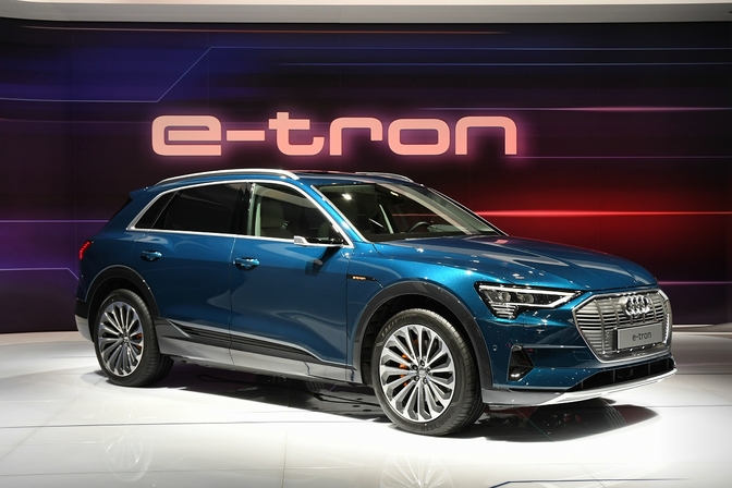 Audi E-Tron autosalon Brussel 2019
