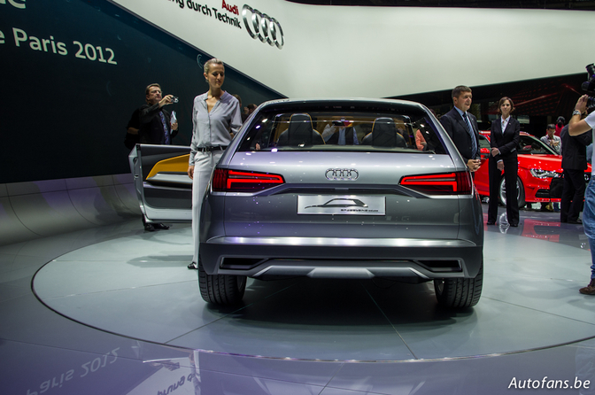 Live in Parijs 2012: Audi Crosslane Concept