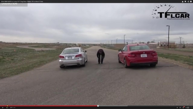 Autofans Videotip: BMW M235i vs Lexus IS F