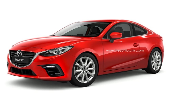 Mazda3 coupé render