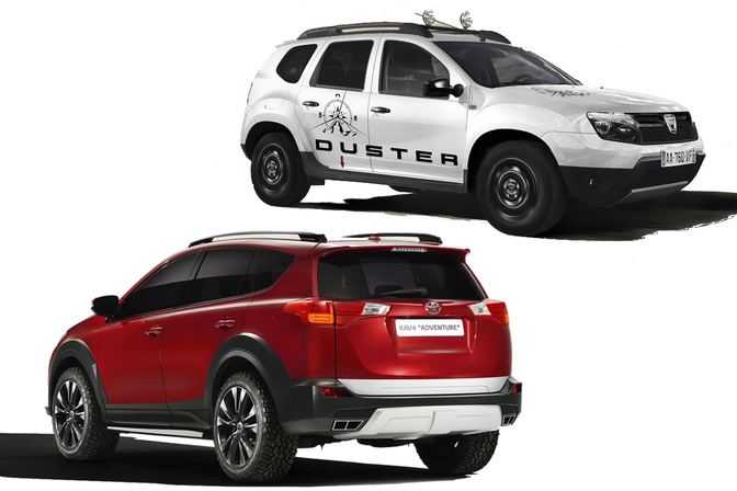 Welke kies jij? Toyota RAV4 Adventure vs. Dacia Duster Aventure