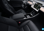 Tesla Model 3 zetels zwart
