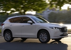 Mazda CX-5 facelift 2022 wit rijdend