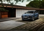 Audi Q6 e-tron 2024 blauw