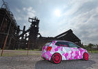 Volkswagen Polo GTI tuning pink camouflage 003