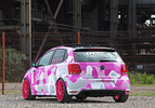 Volkswagen Polo GTI tuning pink camouflage 004