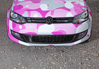 Volkswagen Polo GTI tuning pink camouflage 005
