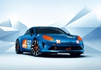 Renault Alpine Celebration concept blinkt op Le Mans