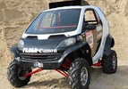 Deze smart gaat deelnemen aan de Dakar-rally