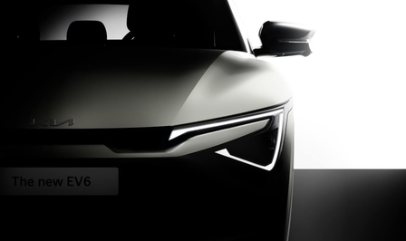 Kia EV6 Facelift teaser 2024