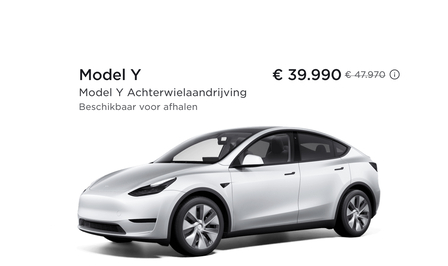 Tesla Model Y EV-premie 2024