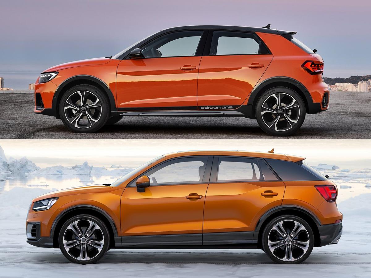 audi q2 vs a1 citycarver audi q2 vs a1 citycarver