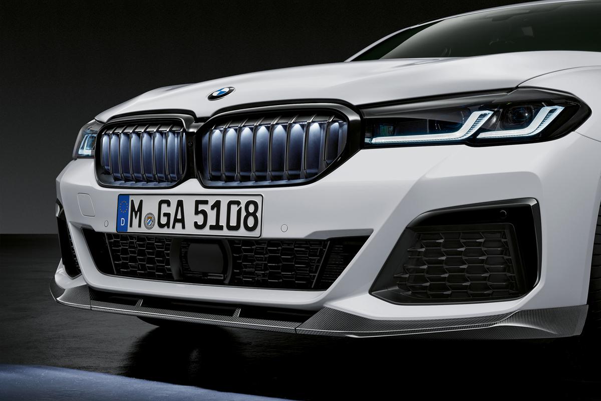 BMW 5 Reeks Iconic Glow BMW 5 Reeks facelift 2020 Iconic Glow lichtgevende nieren