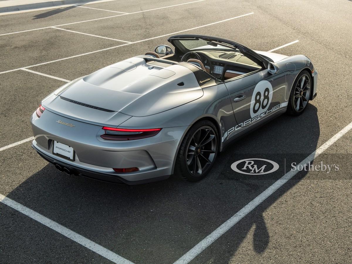 RM Sotheby's Porsche 911 Speedster Porsche 911 Speedster 991 veiling RM Sotheby's
