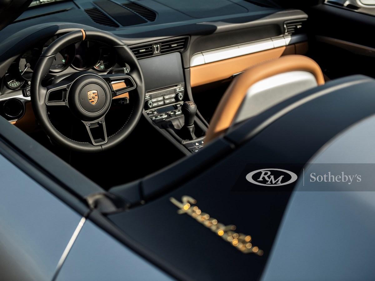 RM Sotheby's Porsche 911 Speedster Porsche 911 Speedster 991 veiling RM Sotheby's