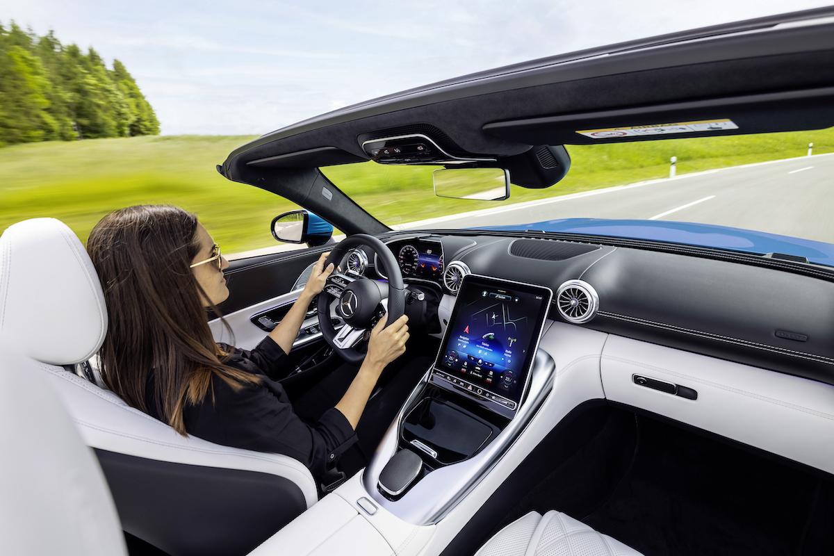 Mercedes-AMG SL interior 2021 Mercedes-AMG SL interior 2021