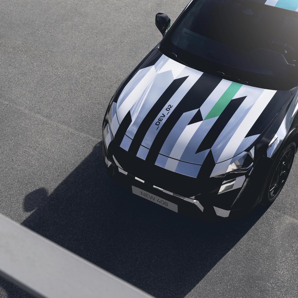 Peugeot 408 teaser 2022 Peugeot 408 teaser 2022