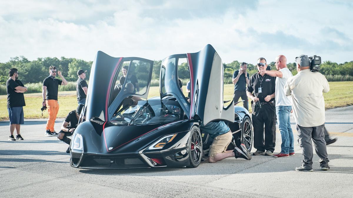 SSC Tuatara: nieuw snelheidsrecord (2022) SSC Tuatara snelheidsrecord 2022