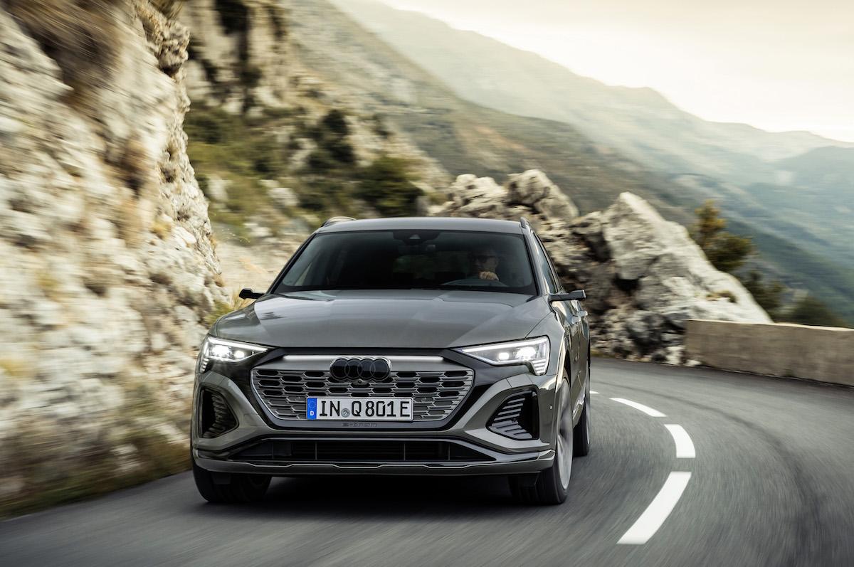 Audi Q8 e-tron rijtest 55 Quattro 2023 Audi Q8 e-tron rijtest 55 Quattro 2023