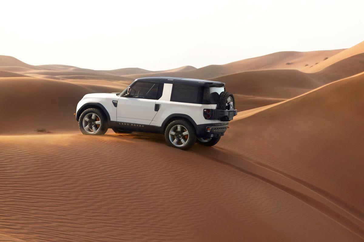 Land Rover DC100 Land Rover Defender EV DC100 2023