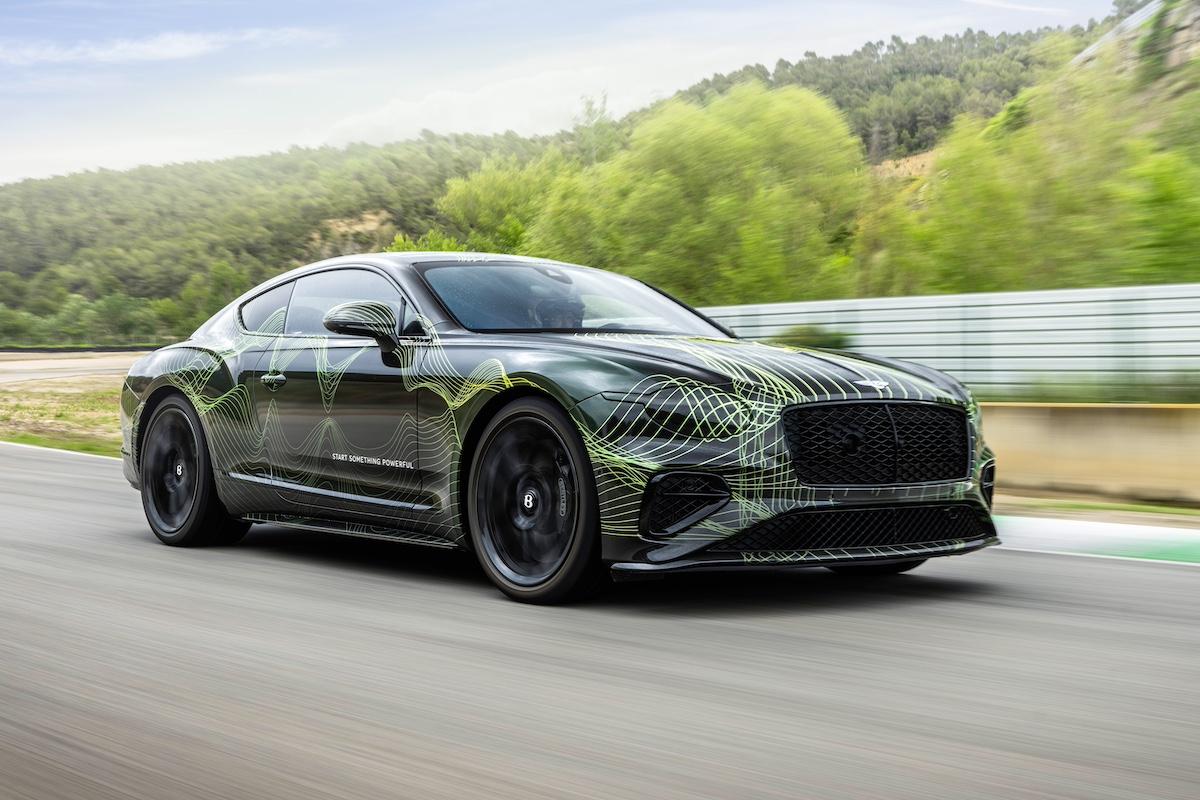 Bentley Continental GT teaser 2024