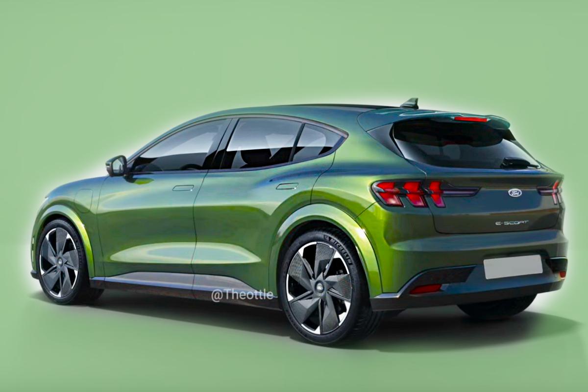 Ford e-scort render Ford e-scort render