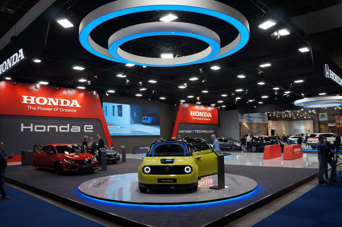 Honda e autosalon Brussel Honda e autosalon Brussel