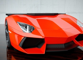 Lamborghini Aventador bureau