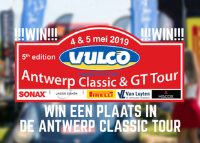 Antwerp Classic car event Classic Tour win
