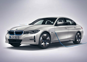 BMW 3 Reeks EV Electric elektrisch render