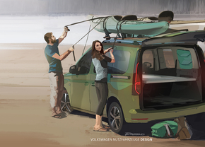 Volkswagen Caddy Beach camper 2020