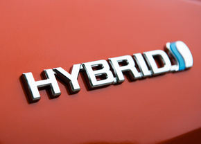 Toyota Hybrid badge 2022