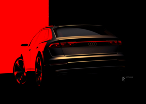 Audi Q8 facelift teaser 2023