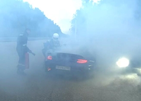 Porsche-in-flames