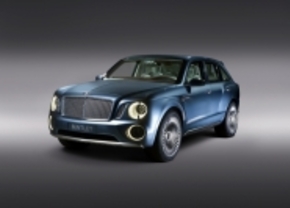 Bentley wil tegen 2015 3.000 SUV's verkopen