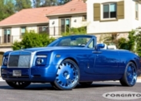 drophead blue alloy wheels