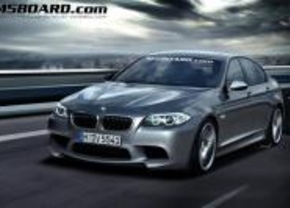 BMW M5 F10 render