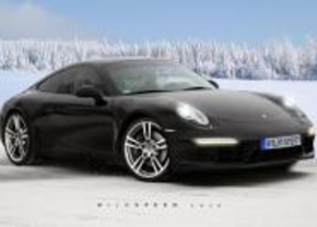 Porsche 911 render 991