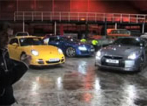 Audi R8 V10 vs Porsche 911 Turbo vs Nissan GT-R