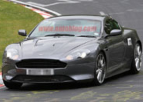 Aston Martin db9 2010 spyshots