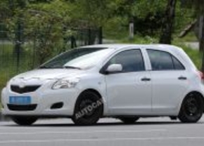 Toyota Yaris 2011 spyshot