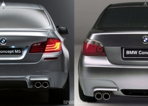 BMW M5 F10 2011 vs E60 M5