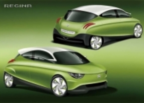 Suzuki toont aerodynamische Regina