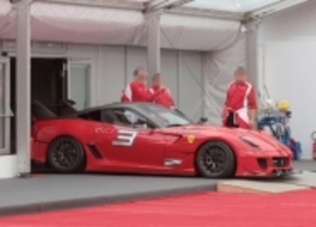 Ferrari 599XX EVO gespot