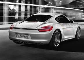 Porsche Cayman 2012 render